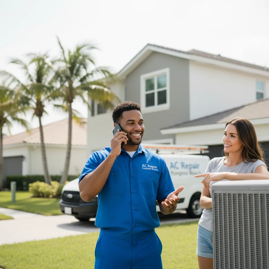 AC Repair Pompano Beach customer support in Fairfield